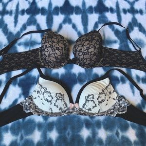 VS & Aerie Bra Bundle 34A